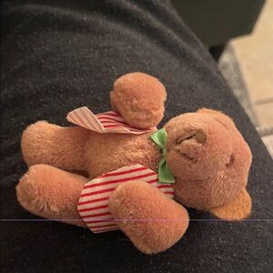 Striped Vest Teddy Bear Plush ornament